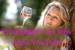 Présentation des vins pour l'oenotourisme